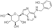 CAS # 160299-96-7, 2-[[(9-beta-D-Glucopyranosyl-9H-purin-6-yl)amino]methyl]phenol, ortho-Topolin 9-glucoside