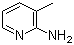 structure of CAS# 1603-40-3, 2-Amino-3-picoline