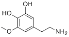 structure of CAS# 16032-86-3, 5-(2-Aminoethyl)-3-methoxy-1,2-benzenediol