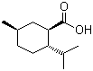 structure of CAS# 16052-40-7, (1R,2S,5R)-5-甲基-2-异丙基环己基甲酸