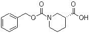 structure of CAS# 160706-62-7, (R)-哌啶-1,3-二羧酸 1-苄酯