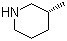 structure of CAS# 16078-25-4, (R)-3-Methylpiperidine