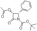 CAS 登录号：161183-22-8, (3R,4S)-1-叔丁氧基羰基-3-乙酰氧基-4-苯基-2-丙内酰胺, (3R,4S)-1-叔丁氧基羰基-3-乙酰氧基-4-苯基-2-氮杂环丁酮