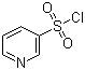structure of CAS# 16133-25-8, 3-Pyridinesulfonyl chloride