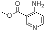 structure of CAS# 16135-36-7, 4-氨基烟酸甲酯
