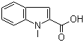 structure of CAS# 16136-58-6, 1-甲基吲哚-2-甲酸