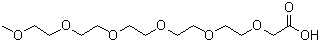 CAS # 16142-03-3, 3,6,9,12,15,18-Hexaoxanonadecanoic acid, [2-[2-[2-[2-(2-Methoxyethoxy)ethoxy]ethoxy]ethoxy]ethoxy]acetic acid
