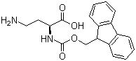 structure of CAS# 161420-87-7, Fmoc-L-2,4-Diaminobutyric acid
