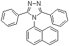 structure of CAS# 16152-10-6, 3,5-二苯基-4-(1-萘基)-1H-1,2,4-三唑