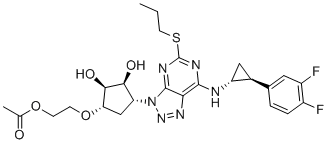 structure of CAS# 1616703-93-5, 替格雷洛 EP 杂质C