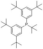 structure of CAS# 1616979-93-1, tert-Butylbis(3,5-di-tert-butylphenyl)phosphine