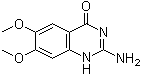 structure of CAS# 16175-67-0, 2-氨基-6,7-二甲氧基-4(1H)-喹唑啉酮