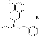CAS # 161757-96-6, (R)-5,6,7,8-Tetrahydro-6-[(2-phenylethyl)propylamino]-1-naphthalenol hydrochloride