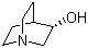 CAS # 1619-34-7, 3-Quinuclidinol, 1-Azabicyclo[2.2.2]octan-3-ol, 3-Hydroxyquinuclidine