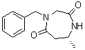 CAS # 1620097-05-3, (7R)-Tetrahydro-7-methyl-4-(phenylmethyl)-1H-1,4-diazepine-2,5-dione