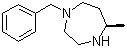 structure of CAS# 1620097-06-4, (5R)-Hexahydro-5-methyl-1-(phenylmethyl)-1H-1,4-diazepine