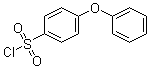 structure of CAS# 1623-92-3, 4-Phenoxyphenylsulfonyl chloride