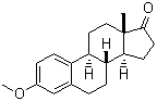 structure of CAS# 1624-62-0, Estrone 3-methyl ether