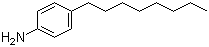 structure of CAS# 16245-79-7, 4-辛基苯胺