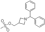 CAS # 162698-41-1, Methanesulfonic acid (1-benzhydrylazetidin-3-yl)methyl ester, 1-(Diphenylmethyl)-3-azetidinemethanol 3-methanesulfonate