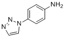 structure of CAS# 16279-88-2, 4-(1H-1,2,3-triazol-1-yl)aniline
