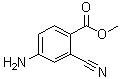 structure of CAS# 1628431-65-1, 4-氨基-2-氰基苯甲酸甲酯