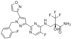 structure of CAS# 1628732-62-6, Olinciguat