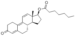 structure of CAS# 1629618-98-9, Trenbolone Enanthate