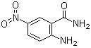 CAS # 16313-65-8, 2-Amino-5-nitrobenzamide, 2-Carbamoyl-4-nitroaniline, 5-Nitroanthranilamide, NSC 142033