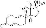 structure of CAS# 16320-04-0, Gestrinone