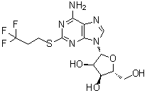 CAS # 163706-51-2, 2-[(3,3,3-Trifluoropropyl)thio]adenosine