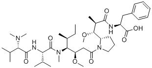 structure of CAS# 163768-50-1, Auristatin F