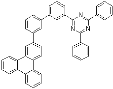 CAS # 1638271-85-8, 2,4-Diphenyl-6-[3'-(2-triphenylenyl)[1,1'-biphenyl]-3-yl]-1,3,5-triazine