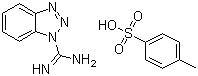 structure of CAS# 163853-10-9, 苯并三唑-1-甲脒对甲苯磺酸盐