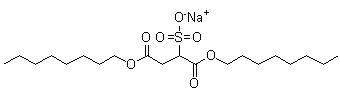 CAS # 1639-66-3, Sodium di-n-octyl sulfosuccinate