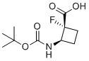 CAS 登录号：1639454-84-4, (1R,2R)-2-{[(叔-丁氧基)羰基]氨基}-1-氟环丁烷-1-羧酸