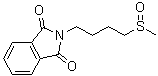 CAS 登录号：163956-72-7, 2-[4-(甲基亚磺酰基)丁基]-1H-异吲哚-1,3(2H)-二酮