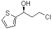 structure of CAS# 164071-56-1, (alphaS)-alpha-(2-氯乙基)-2-噻吩甲醇