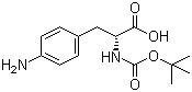 CAS # 164332-89-2, Boc-4-Amino-D-phenylalanine, (2R)-3-(4-Aminophenyl)-2-[(tert-butoxycarbonyl)amino]propanoic acid