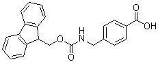 structure of CAS# 164470-64-8, 4-[[(芴甲氧羰基)氨基]甲基]苯甲酸