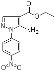 structure of CAS# 16459-35-1, 5-氨基-1-(4-硝基苯基)-1H-吡唑-4-羧酸乙酯