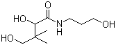structure of CAS# 16485-10-2, Panthenol