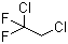 structure of CAS# 1649-08-7, 1,2-Dichloro-1,1-difluoroethane