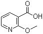 structure of CAS# 16498-81-0, 2-甲氧基烟酸