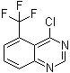 structure of CAS# 16499-63-1, 4-氯-5-(三氟甲基)喹唑啉
