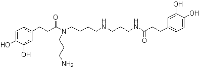 structure of CAS# 164991-67-7, Kukoamine B