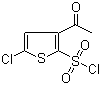 CAS 登录号：165117-07-7, 3-乙酰基-5-氯噻吩-2-磺酰氯
