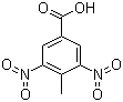 structure of CAS# 16533-71-4, 3,5-二硝基-4-甲基苯甲酸