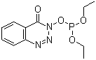 structure of CAS# 165534-43-0, 3-(Diethoxyphosphoryloxy)-1,2,3-benzotrizin-4(3H)-one