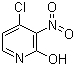 structure of CAS# 165547-79-5, 4-Chloro-2-hydroxy-3-nitropyridine